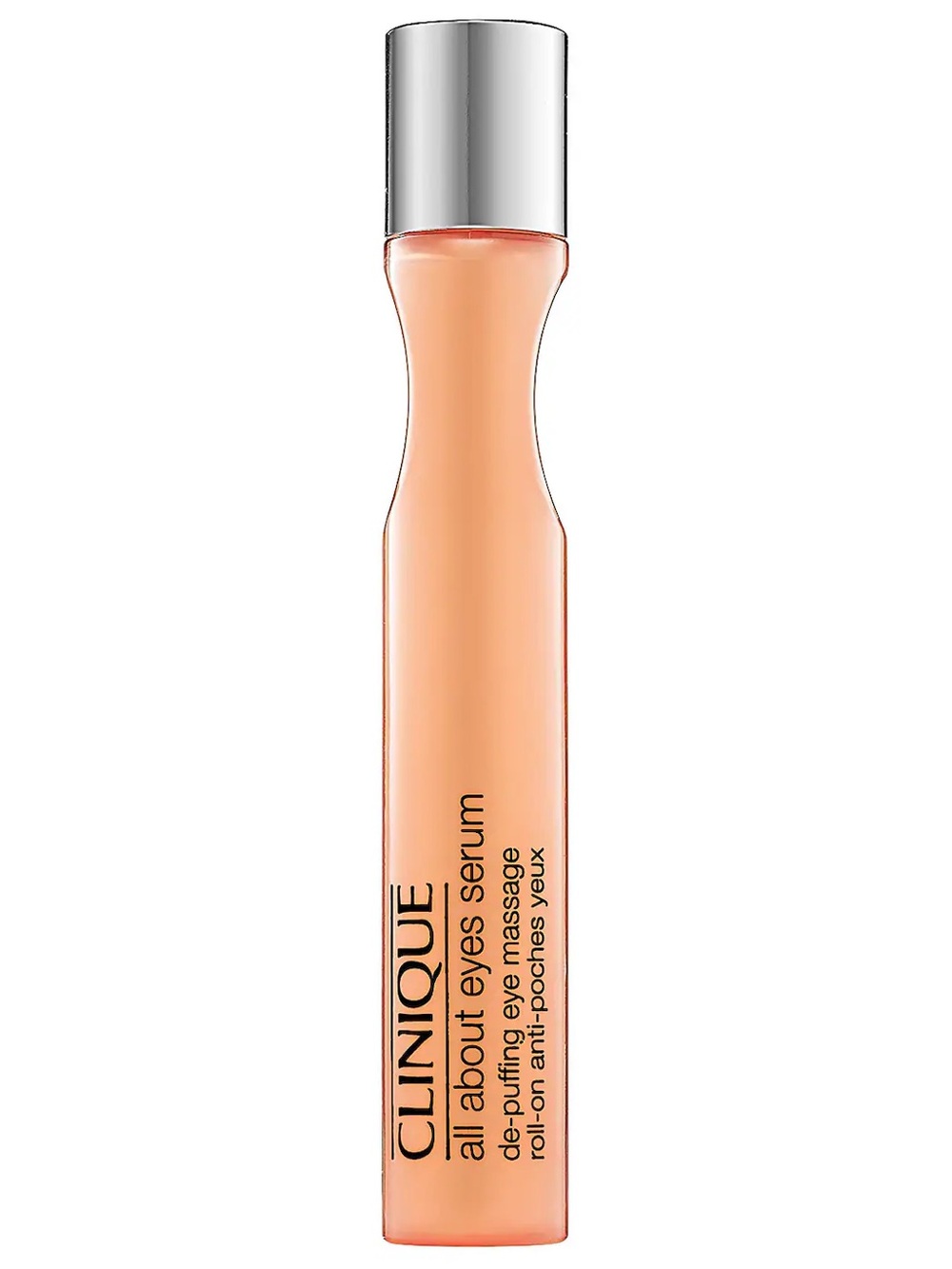 NIB CLINIQUE All About Eyes De-Puffing Eye Roll-On Massage Serum $42